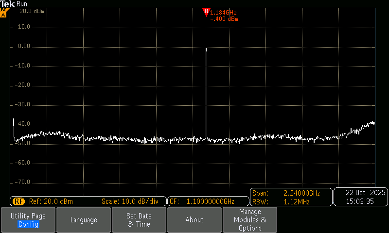 Oscillation Spectrum